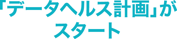 「データヘルス計画」がスタート